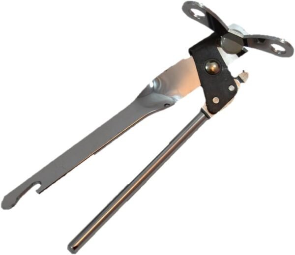 Classic Manual Can Opener – Heavy Dutyl Stainless Steel Can Opener for Camping, Travel, and Everyday Use – Compact 6-3/4" Nickel-Plated Steel – Dishwasher Safe
